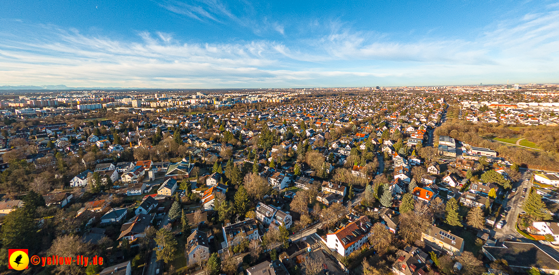 16.01.2023 - Luftbilder vom Marx-Zentrum und Gartenstadt Trudering